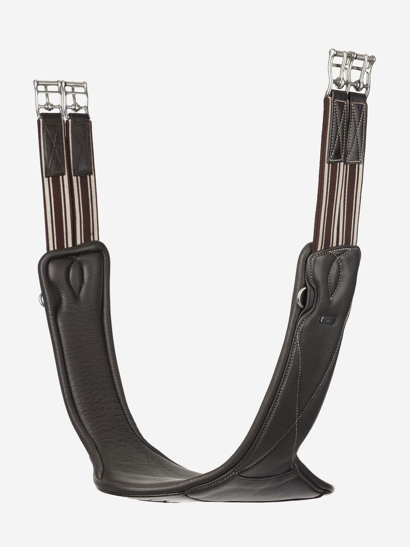 Indlæs billede i Gallery Viewer, LM Arika Contoured Long Stud Girth Brown