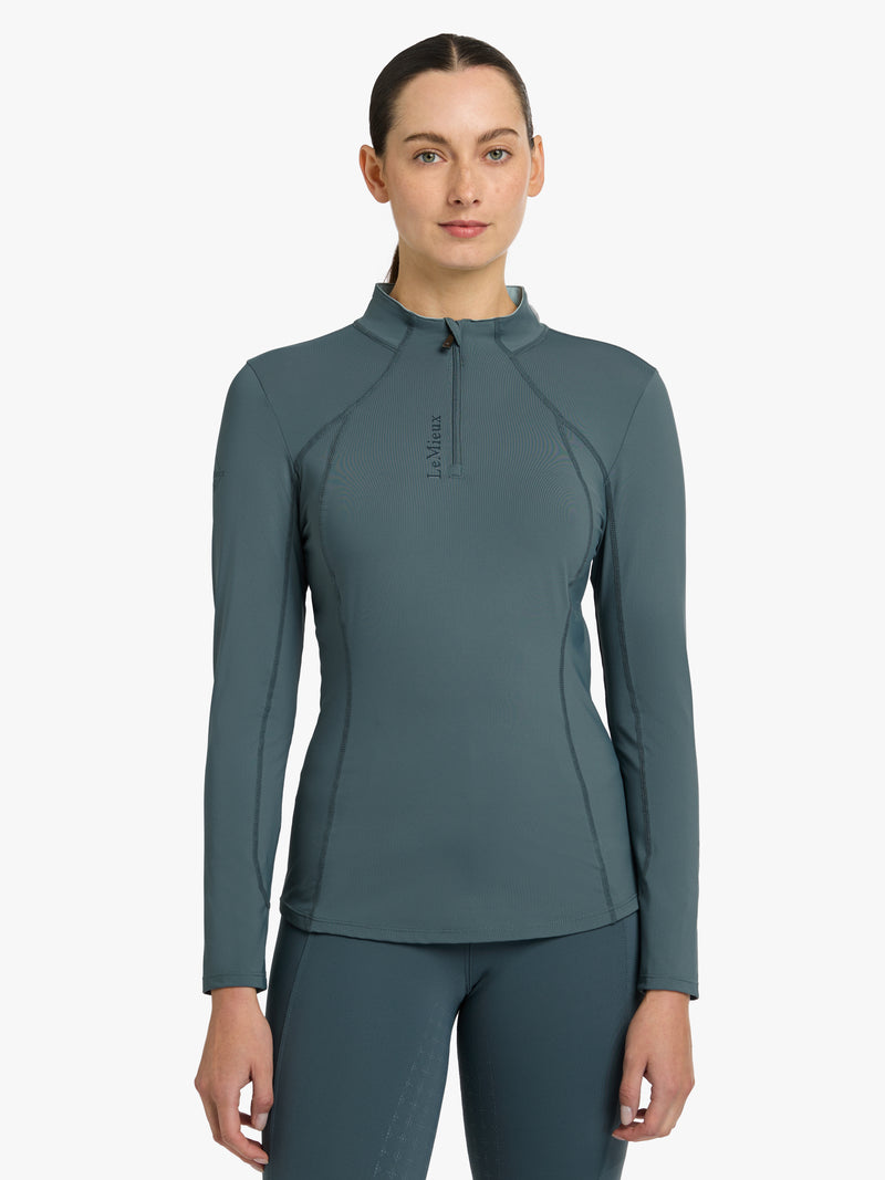 Indlæs billede i Gallery Viewer, AW24 Ladies Base Layer Petrol