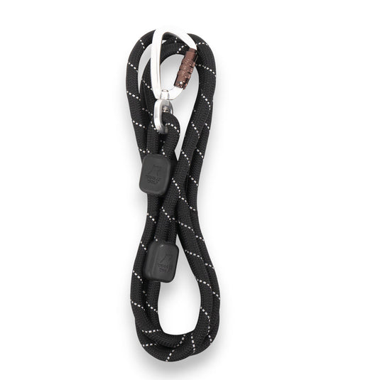 WW Rope Leash Black 10mm