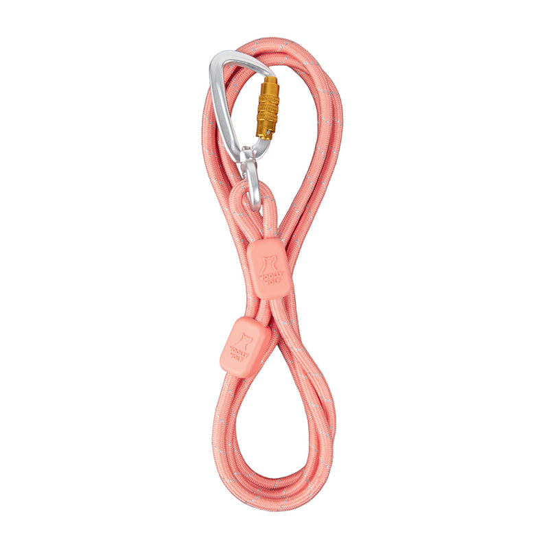 Indlæs billede i Gallery Viewer, WW Rope Leash Thin Salmon Pink 8mm
