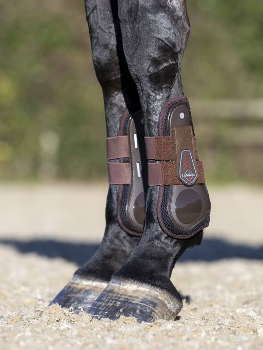 LM Derby ProJump Tendon Boot Brown