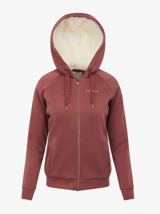 Sherpa Lined Hoodie, Orchid