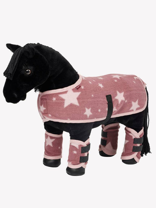 LM Toy Pony Fleece Travel Rug Orchid