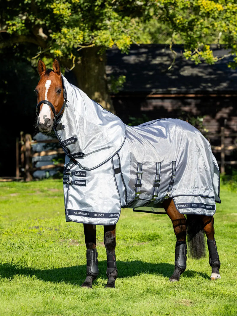 Indlæs billede i Gallery Viewer, LM(F) CORE Kudos AeroGuard Fly Rug Silver