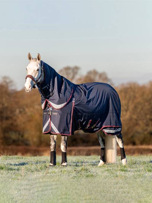 Indlæs billede i Gallery Viewer, LM Kudos Turnout Rug 350g Navy