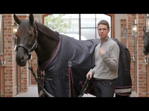 Indlæs og afspil video i Gallery Viewer, LM Kudos Turnout Rug 350g Navy