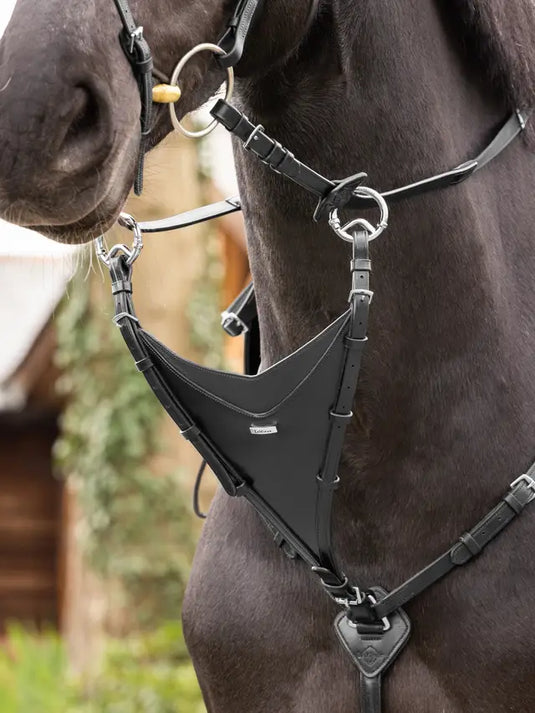 LM(F) CORE Kudos Bib Martingale Attachment Black/Silver