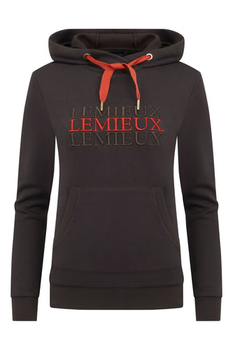 Cross Over Hoodie Liquorice