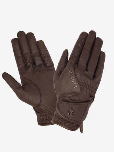 LeMieux Close Contact Glove Brown