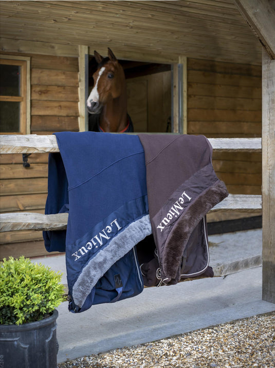 LM Mocha Fleece Rug, Mocha 6'3