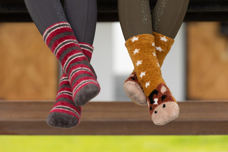 Indlæs billede i Gallery Viewer, AW24 Mini Fluffy Character Socks Chancer

