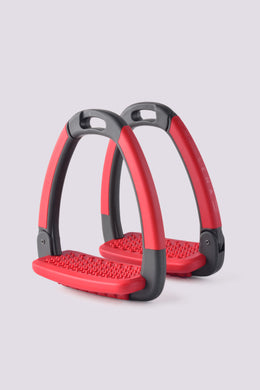 Horsena Stigbøjle Swap 2.0 Black/Deep red