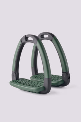 Horsena Stigbøjle Swap 2.0 Black/Forest Green