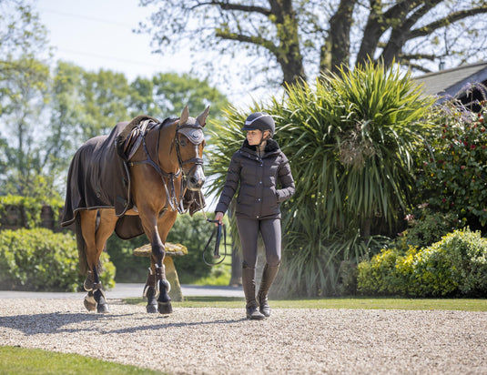 LM Mocha Fleece Rug, Mocha 6'3
