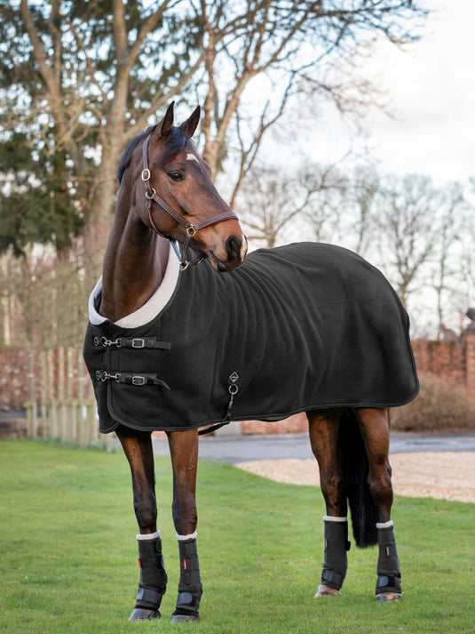 LeMieux Four Seasons Rug, Black 6'3