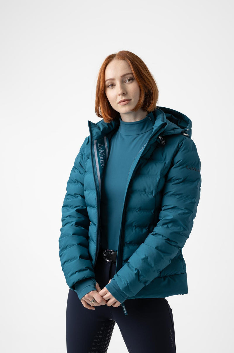 Indlæs billede i Gallery Viewer, Elise Waterproof Puffer Jacket Marine
