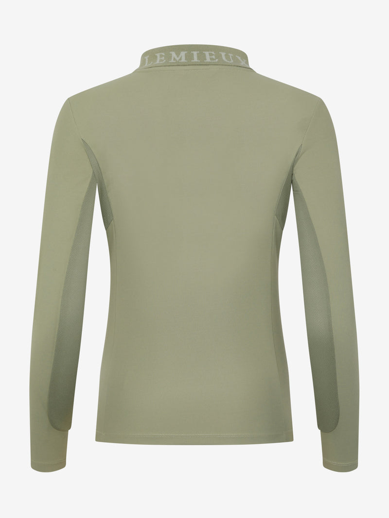 Indlæs billede i Gallery Viewer, SS24 LM Long Sleeve Sport Polo Shirt, Fern
