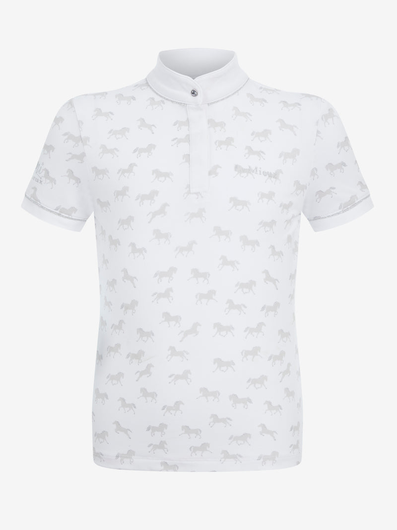 Indlæs billede i Gallery Viewer, CORE Mini Bella Show Shirt White/Ponies
