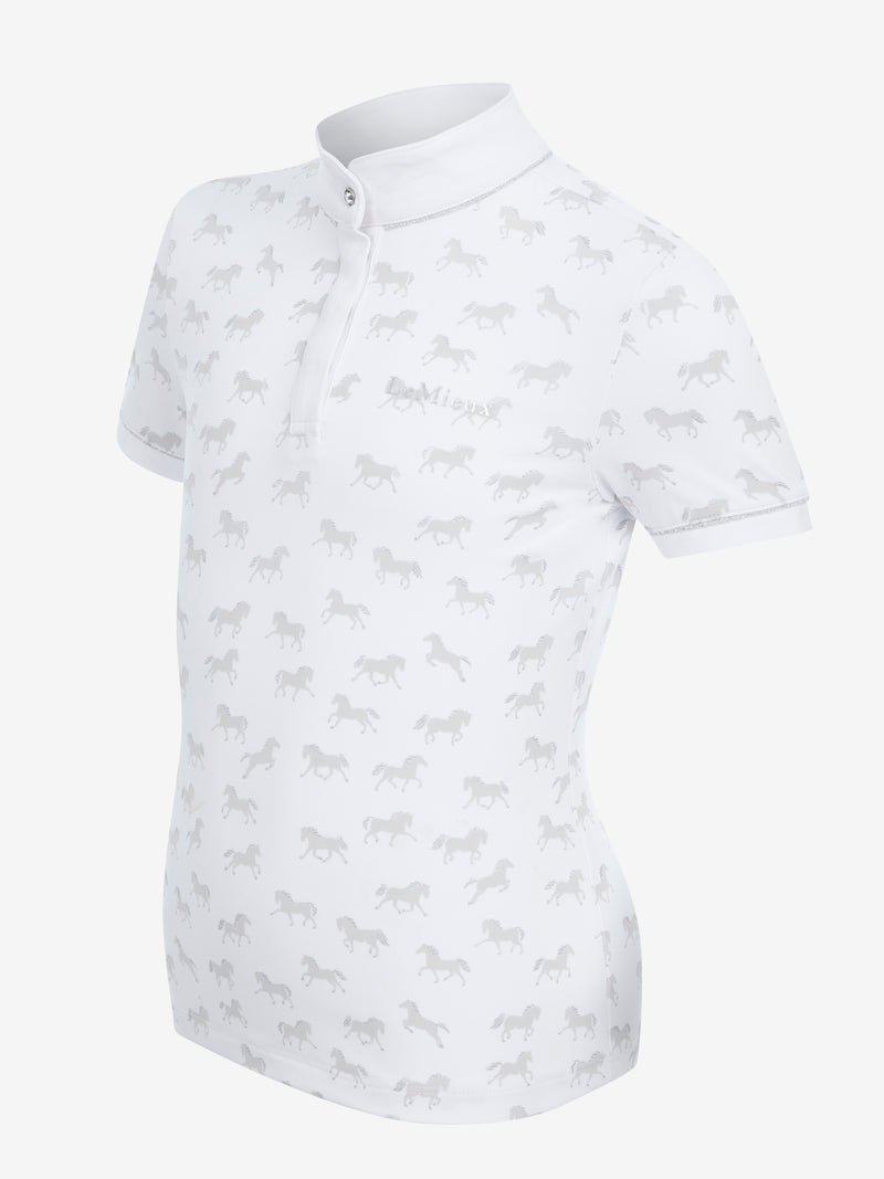 Indlæs billede i Gallery Viewer, CORE Mini Bella Show Shirt White/Ponies
