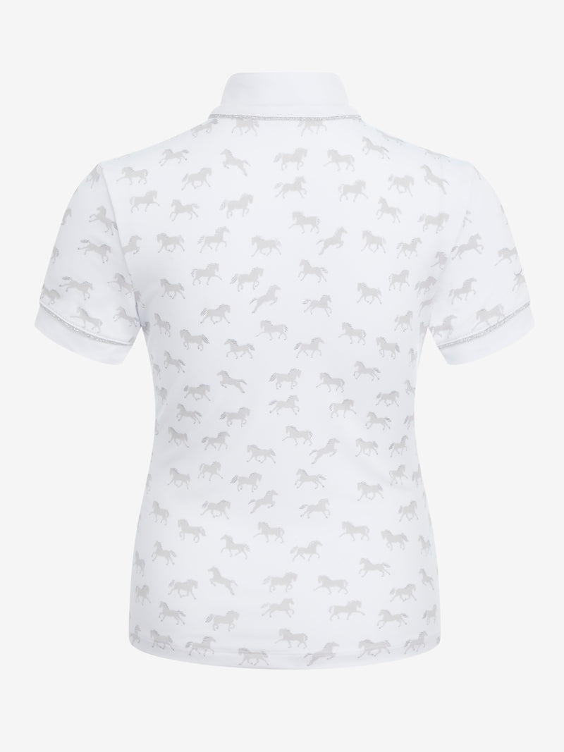 Indlæs billede i Gallery Viewer, CORE Mini Bella Show Shirt White/Ponies

