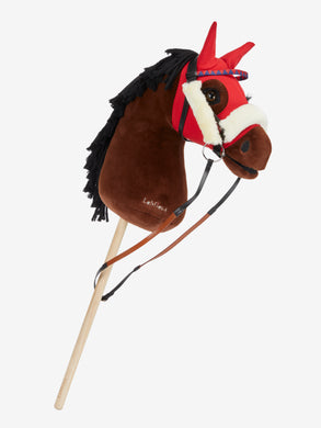LM Hobby Horse Lycra Hood, One Size, Chilli