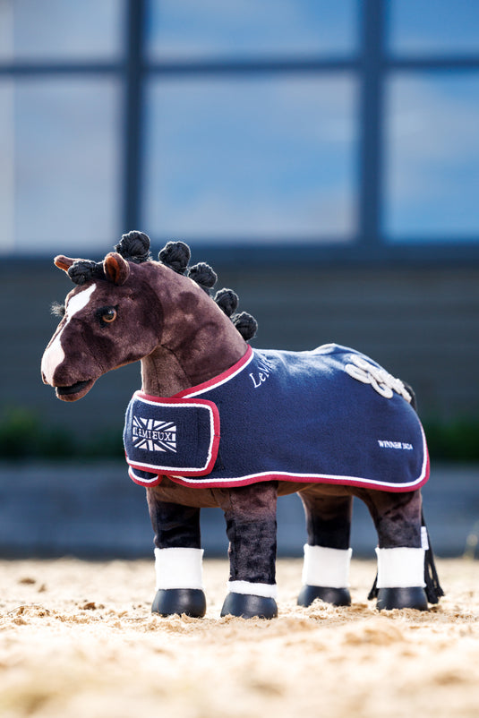 Toy Pony Winners Rug Navy