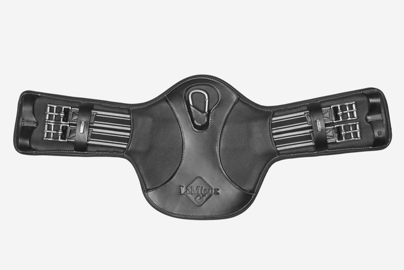 Indlæs billede i Gallery Viewer, Arika Contoured Short Stud Girth Black
