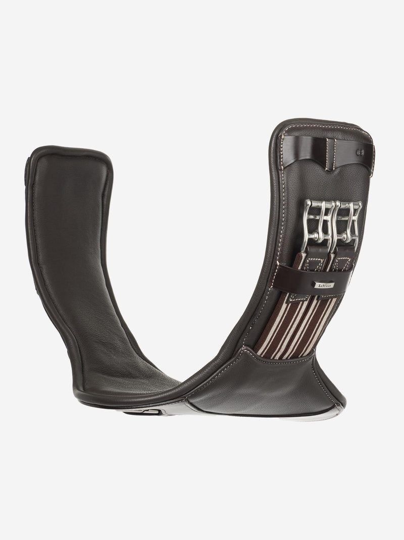 Indlæs billede i Gallery Viewer, Arika Contoured Short Stud Girth Brown
