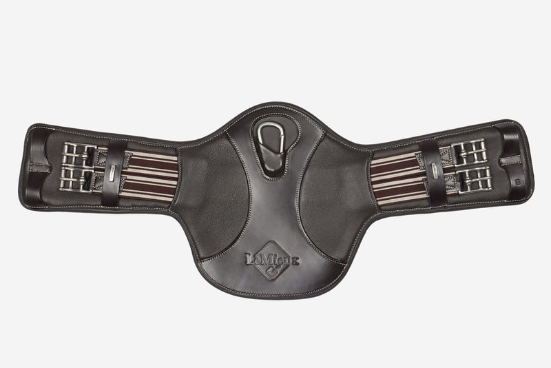 Indlæs billede i Gallery Viewer, Arika Contoured Short Stud Girth Brown
