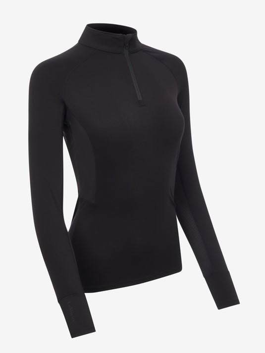 AW24 Carmine Base Layer Black