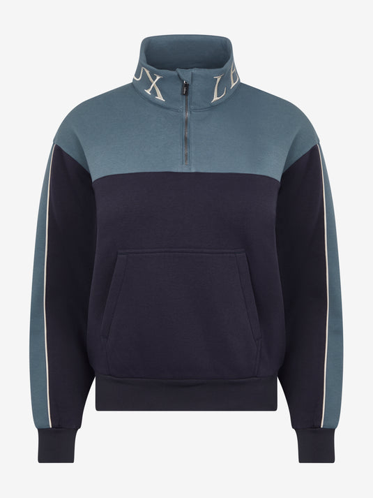 LM Kali Quarter Zip Sweat Navy/Petrol
