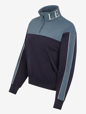 LM Kali Quarter Zip Sweat Navy/Petrol