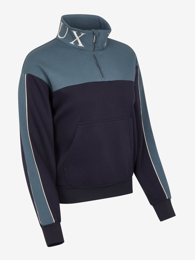 Indlæs billede i Gallery Viewer, LM Kali Quarter Zip Sweat Navy/Petrol
