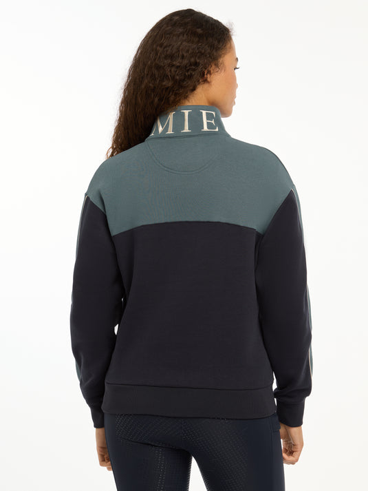 LM Kali Quarter Zip Sweat Navy/Petrol