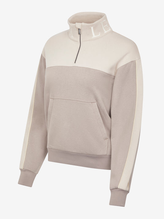 AW24 Kali Quarter Zip Sweat Ash/Stone