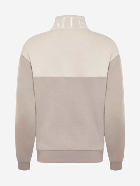 AW24 Kali Quarter Zip Sweat Ash/Stone