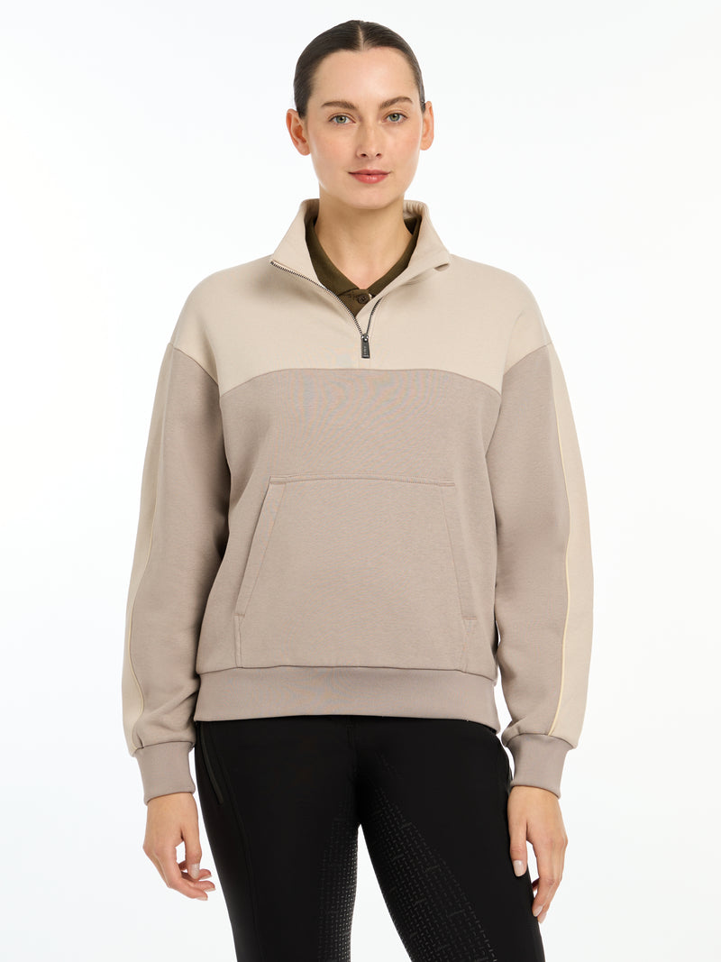 Indlæs billede i Gallery Viewer, AW24 Kali Quarter Zip Sweat Ash/Stone
