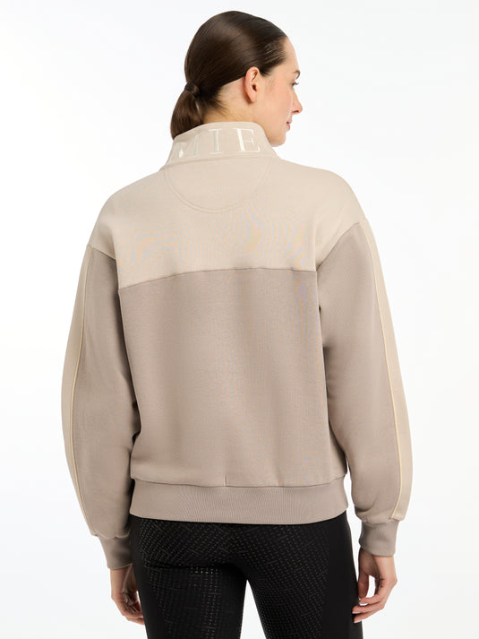 AW24 Kali Quarter Zip Sweat Ash/Stone