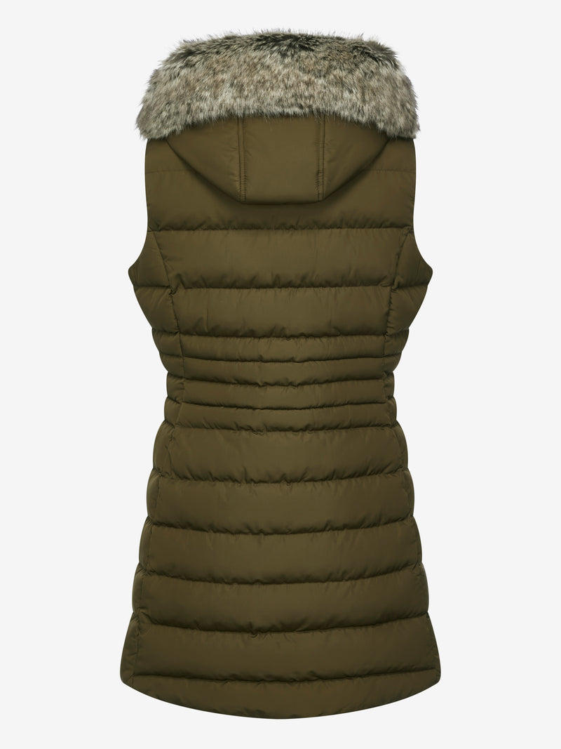 Indlæs billede i Gallery Viewer, AW24 Harper Longline Puffer Gilet Alpine
