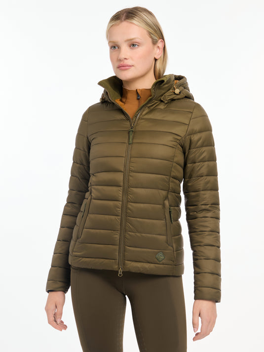 AW24 Tilly Hooded Puffer Jacket Alpine