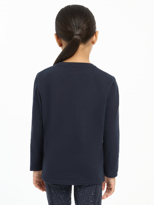 AW24 Mini Jessie Long Sleeve Top Navy
