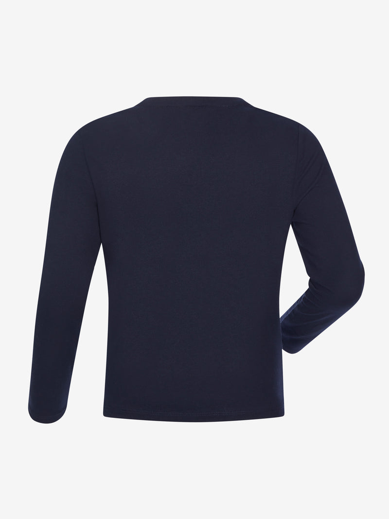 Indlæs billede i Gallery Viewer, AW24 Mini Jessie Long Sleeve Top Navy
