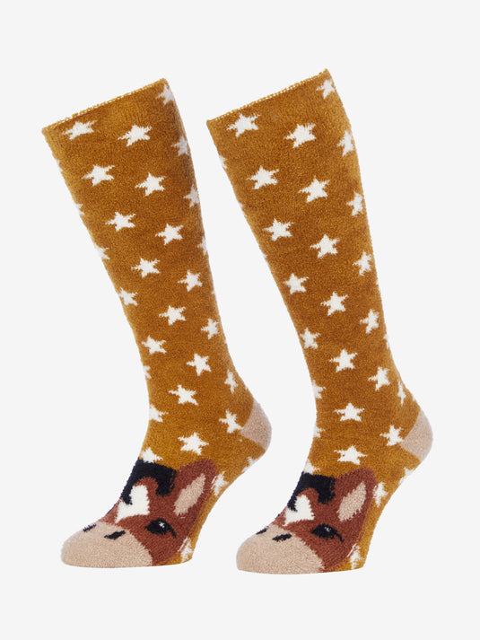 LM Fluffy Character Socks Chancer