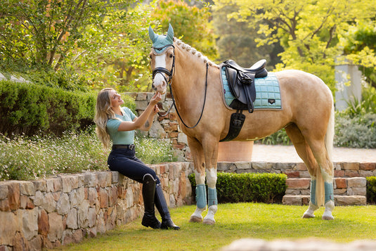 SS25 Loire Classic Dressage Square Aqua