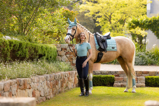SS25 Loire Classic Dressage Square Aqua