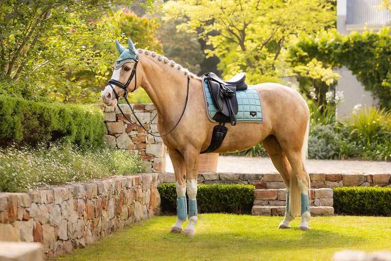 Indlæs billede i Gallery Viewer, SS25 Loire Classic Dressage Square Aqua
