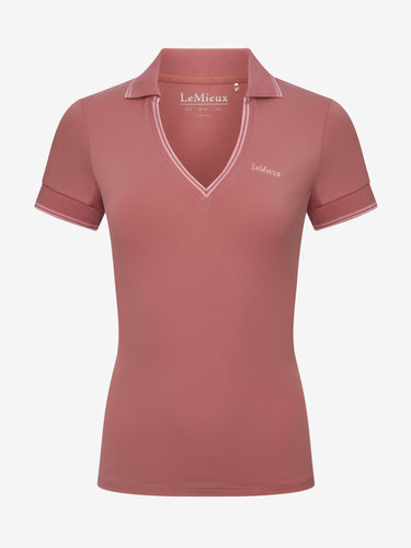 SS25 Serena Sports Polo Peony