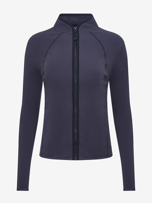 SS25 Faye Fleece Zip Through Dusk Blue