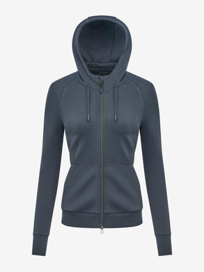 SS25 Tabi Tech Zip Through Hoodie Dusk Blue