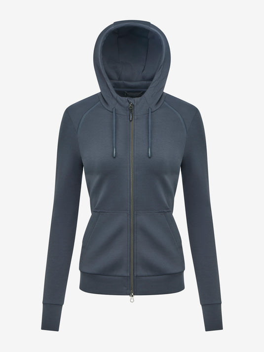 SS25 Tabi Tech Zip Through Hoodie Dusk Blue